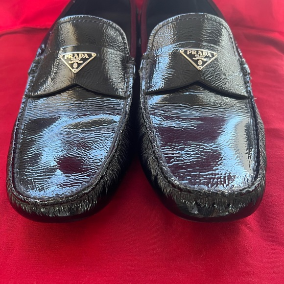 NWOT!!Authentic Prada Patent Leather Drivers - Picture 1 of 11
